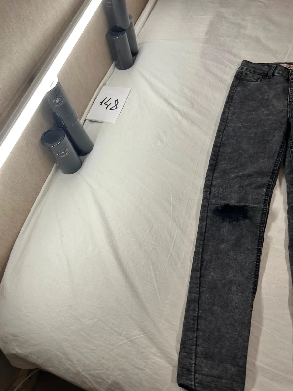 Jeans skinny cinza jennyfer – photo 3